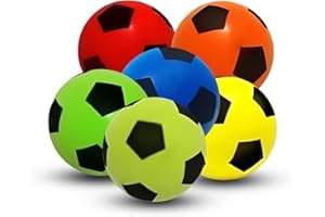 DIOXSTAR Soft Foam Sponge Ball, Lightweight & Soft Design, Durable & Long-Lasting, Promotes Hand-Eye Coordination, Versatile Indoor & Outdoor Play, Relief, Assorted Colours