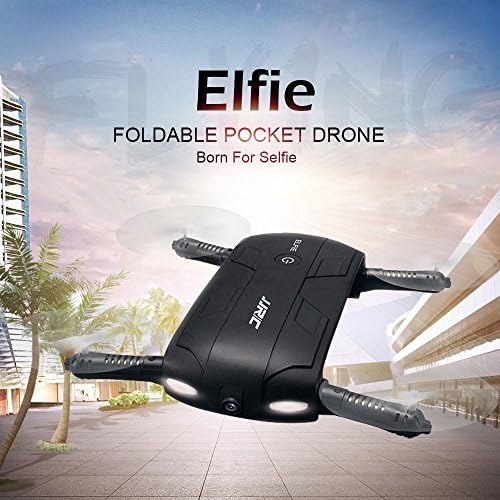 JJRC H37 Altitude Hold With HD Camera WIFI FPV RC Quadcopter Drone Selfie Foldable,Pocket Selfie Quadcopter Drone App Controlled Toys