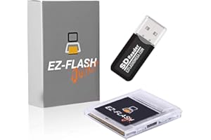 EZ Flash ジュニア MicroSDアダプター Classic Gaming on GB/GBC/GBA (EZFlash Jr.) EZ-FlashJr. ゲームボーイカラーとゲームボーイオリジナルのための最高のフラッシュメモリーカード (エバードライブへの模倣)