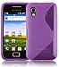 Produktbild Cadorabo Hülle kompatibel mit Samsung Galaxy ACE 1 Hülle in Flieder VIOLETT Handyhülle aus flexiblem TPU Silikon im S-Line Silikon Schutzhülle