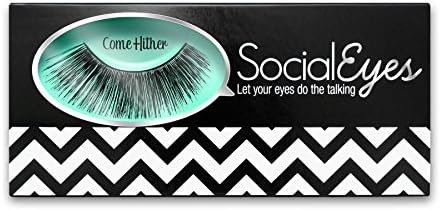SocialEyes Come Hither Lashes Natural Fake False Eyelashes Eye Lashes