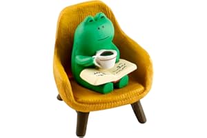 Bojueshaw 2PCS Mini Frog Ornament–DIY Desk Ornament for Display,Ideal for Office or Home Decor,Fun Decorative Piece for Bookshelf,Desk,or Car