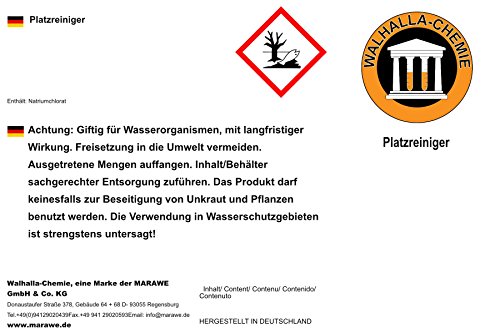 Wegerein / Steinreiniger (5 L) – Ohne Glyphosat & Unkrautvernichter, Konzentrat - 2