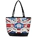 Produktbild VON LILIENFELD® Tasche Damen Henkeltasche Shopper Bedruckt Motiv Vintage Flagge London