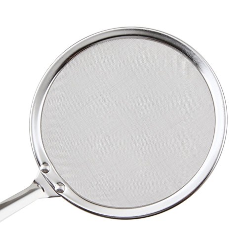 mylifeunit Japanischer Schaumlöffel, Edelstahlgitter, zum Abschöpfen von Fett - 2