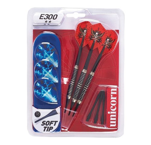 Preisvergleich Produktbild E300 - Set 3 darts + Kunststoffspitze + Fall