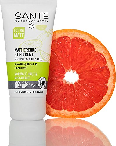 SANTE Naturkosmetik Mattierende 24 H Creme, 2er Pack (2 x 50 g) - 3
