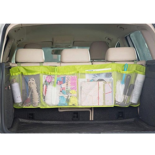Preisvergleich Produktbild MMRM Auto Auto-Rücksitz Organizer Multi-Tasche Reise Aufbewahrungstasche für Spielzeug-Telefon iPhone Gadgets - Grün