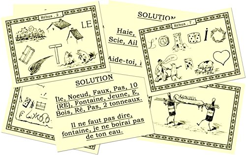 Preisvergleich Produktbild Marcvidal marcvidal322 20 Rebus de 1900 Charming Kartenspiel