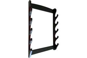 Dfdvye Supporto da parete per Katana Spade 5 Animali con velluto imbottito Samurai Supporto Spada Wakizashi Zoro Animation Spada Display