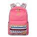Produktbild Neue Double Bag Middle School Student Tasche Computer Bag, Pink, 42 * 29 * 14 cm