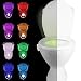 Produktbild Kreema PIR Bewegungsmelder aktiviert Toilettensch¨¹ssel Licht, drahtlose batteriebetriebene Toilette Nachtlicht mit 8 Farbwechsel
