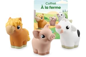 tonies Coffret Mes Premiers, à La Ferme, Compatible Toniebox 1 & 2, Personnage Audio, boîte à Histoires Vendue séparément, 1 Ans et +