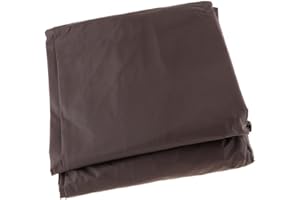 LOVIVER Copertura Professionale per da Biliardo, Copertura Protettiva in Tessuto Oxford Marrone Deluxe - di Dimensioni