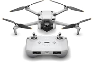 DJI Mini 3 – Mini drone con fotocamera leggero e pieghevole con video in 4K HDR, autonomia di 38 minuti, Riprese verticali native e funzioni intelligenti, C0