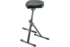 K&M Konig & Meyer Ergonomic stool high pneumatic seat imitation leather assisted lifting- 14047