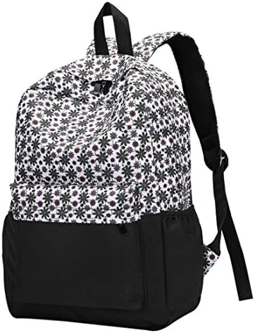 Girls Backpacks,Moonuy,Womens Fresh Style Floral PrinCasual Fashion Bucket Bags Crossbody Shoulder Bag Travel Rucksack School Backpacks Cardbags Hand bag Crossbody Bag Wallet For ladies (D)