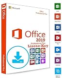 Unleashed-Shop-Bolt Microsoft Office 2019 Professional Plus LIZENZ KEY - 32 / 64 Bit - Produktschl�ssel - 1 Aktivierung - 