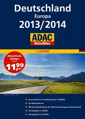 Download ADAC ReiseAtlas Deutschland, Europa 2013/2014