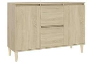 vidaXL Credenza Rovere Sonoma 101x35x70 cm in Legno Multistrato