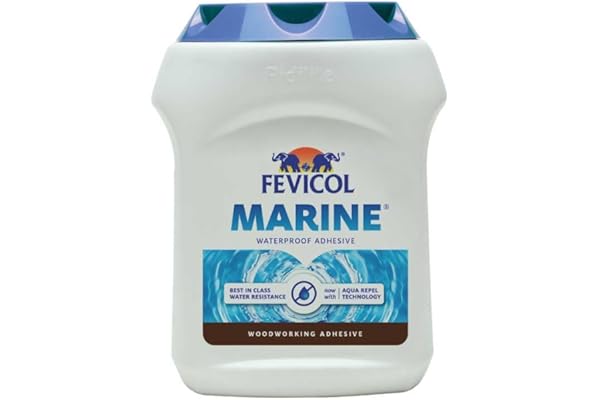 Fevicol Marine - Fast Setting Best in class waterproof adhesive Superior Coverage Bonds with Plywood, Laminates 1Kg