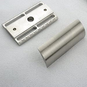 Above The Tie M1 Stainless Steel Closed Comb Safety Razor Head - No Blades Included - Image 2