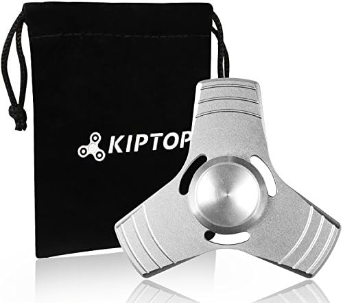 Tri Fidget Hand Finger Spinner Toy, KIPTOP High Speed Ceramic Bearing Fidget Toy Stress Reducer for Adult Children