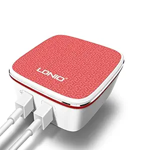 LDNIO A2405Q Qualcomm 2.0 Quick Charge Dual USB with AUTO-ID and Micro USB Cable
