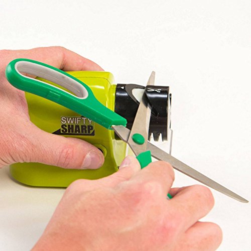 Multifunktionale Kitchen Elektrische Messerschärfer, Hohe Qualität Multifunktions-Home Kitchen Werkzeug Elektrische Schleifstifte Elektrische Messerschärfer für Küche Messer/Schere/Obst Messer. - 2
