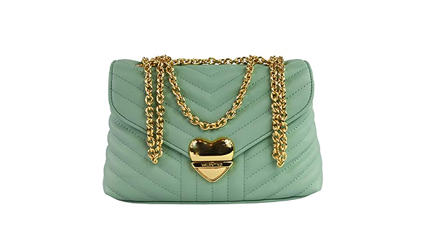 Valentino Rapunzel Special Menta VBS3AY03 - Borsa a tracolla, 21 x 13 x 5  cm, colore: Turchese : Amazon.it: Scarpe e borse