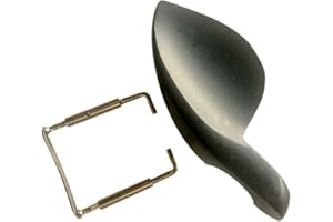 UK MUSIC SUPPLIES Violin Chin Rest and Bracket By Zest in 4/4 size Hardwood Violin Chin Rest also available in 4/4, 3/4, 1/2 & 1/4 (4/4)