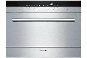 Siemens Lavavajillas modular SK75M522EU iQ500 / F / 61 kWh / 6 MGD/programa Hygiene Plus/VarioSpeed Plus/motor iQ-Drive