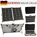 Produktbild 120 W 12 V Photonic Universe klappbare Solar Aufladen Kit für Wohnmobil, Caravan, Wohnmobil, Auto, Van, Boot, Yacht, ideal für Camping, Caravaning, Wohnmobil rallyes, Messen, Mobile Büros oder jede andere 12 V System (120 Watt 12 Volt)