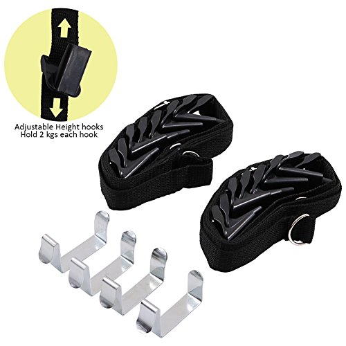 asoon Caprack Baseball GAP Aufhängen Organizer, Baseball GAP holder-2 Pack Halt 16 Kappen - 2