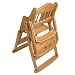 Safetots Multi-Height Folding Wooden High Chair, Natural Wood