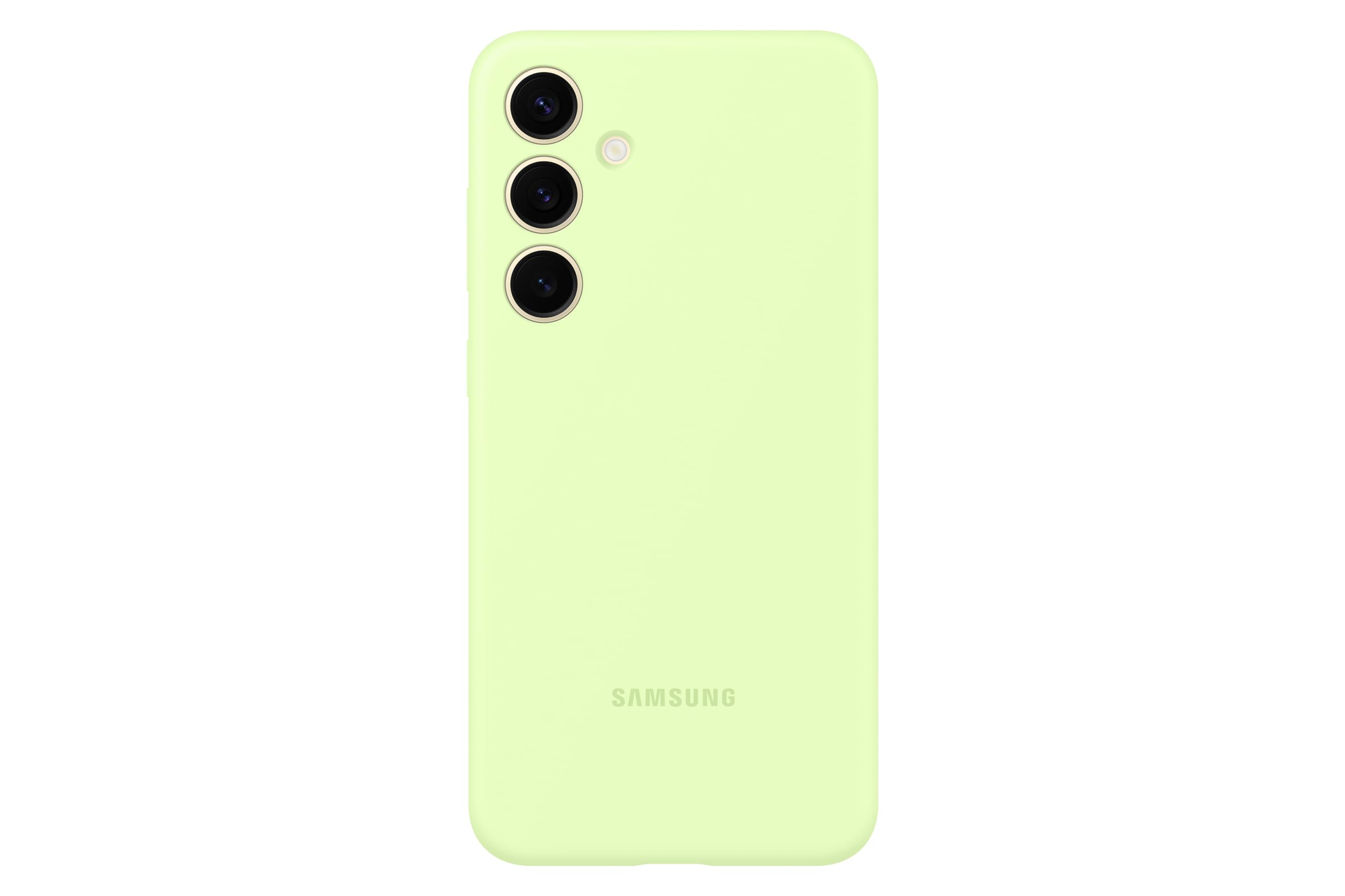 Samsung Galaxy S24 Plus 5G Silicone Case Review: Light Green Beauty for Ultimate Protection