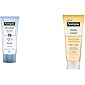 Neutrogena Ultra Sheer Dry Touch Sunblock SPF 50+ Sunscreen For Women And Men, 88ml and Neutrogena Deep Clean Scrub…