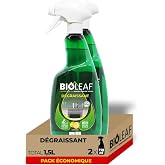 BIOLEAF &ndash; Multi-Purpose Cleaner Pack 2 &times; 750 ml (1.5 L) &ndash; Household Kitchen and Bathroom Cleaner &ndash; Anti-dust and Non-Marking
