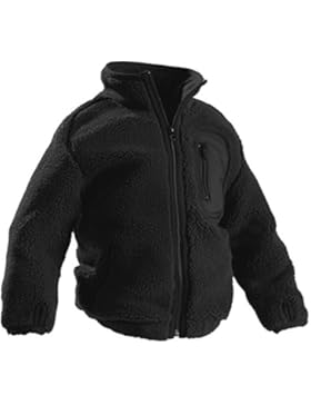 Blakläder Kids Pilé-Jacke Größe C116 in Schwarz , 1 Stück, , 487925059900C116