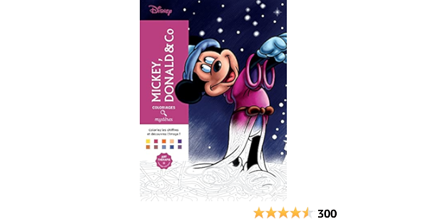 Coloriages Mysteres Disney Mickey Donald Co Amazon Co Uk Mariez Jeremy 9782017032311 Books