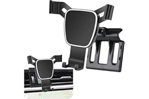 LUNQIN Car Phone Holder for Jaguar F-PACE 2021-2025 SUV SVR，Jaguar XF 2021-2024 Auto Accessories Navigation Bracket Interior Decoration Mobile Cell Phone Mount