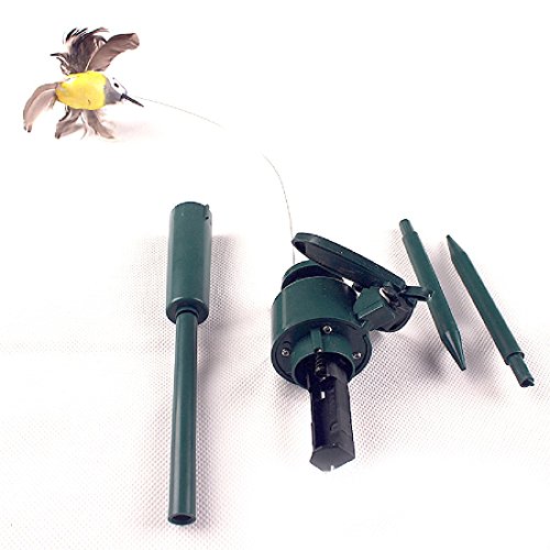 Schöne Solarbetriebene Fliegen flatternde Kolibri Fliegen Vögel DIY Garten Home Decoration Zufällige Stil - 7
