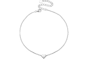 Silvora srebro wysokiej próby bransoletka boso dla kobiet / mężczyzn, minimalistyczna trwała kubańska ogniwo/łańcuszek łańcuszek na stopę bransoletka na kostkę na imprezę plażową - wyślij w pudełku prezentowym