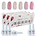 Elite99 Soak Off Gel Nail Polish 8ML UV LED Varnish Manicure 6 Colours Set C008