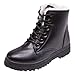 Produktbild Damen Stiefeletten Winter Gefüttert Combat Boots Worker Stiefel Schuhe DOLDOA