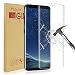 Produktbild Galaxy S8 Schutzfolie Panzerfolie,Solocil Volle Abdeckung [HD-Klar] einfache blasenfreie Aufbringung Displayschutzfolie Transparent für Samsung Galaxy S8 Panzerglas Folie