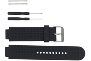 Huabao Bracelet de montre compatible avec Garmin Approach S20 S5 S6, bracelet de rechange réglable en silicone pour montre intelligente Garmin Approach S20 S5 S6