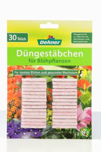 Dehner Düngestäbchen für Blühpflanzen, 4 x 30 Stück (120 Stück) - 2