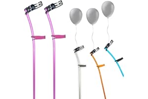 INDESmed | Muletas de Aluminio Ultra-ligeras (x2 uds), Ortopédicas con codera abatible, mango ergonómico diseñado para prevenir la tendinitis y el dolor de manos. (Morado, M (165-175 cm))