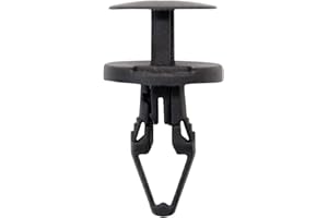 DZMZL 30 clips de retención de nailon negro para GM 11589290